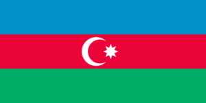 Azerbaijan Flag