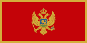Montenegro Country Flag