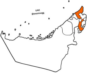 ras al khaimah map