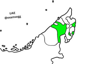 sharjah map