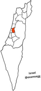 petah tikva map